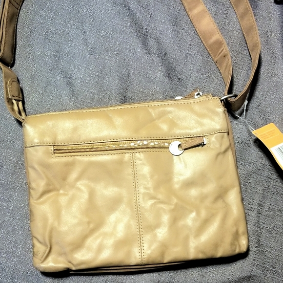 NWT Travelon Tan ANTI-THEFT Shoulder Travel Bag - Picture 4 of 8